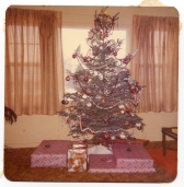 An example of the aluminum tree I grew up with